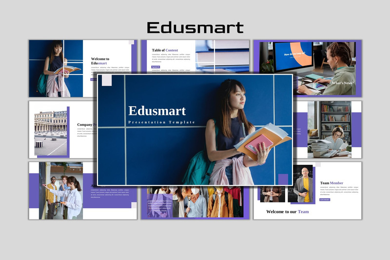 EduSmart - Modello PowerPoint di Business Creativo - Caratteristiche Immagine 1