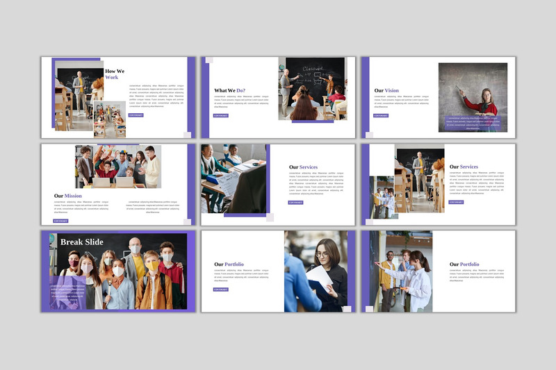 EduSmart - Modello PowerPoint di Business Creativo - Caratteristiche Immagine 3