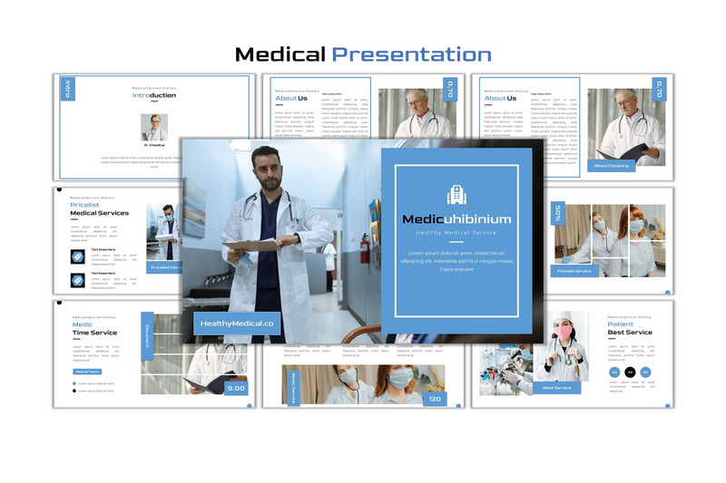 Medicuhibinium - Modèle PowerPoint médical - Caractéristiques de l’image 1