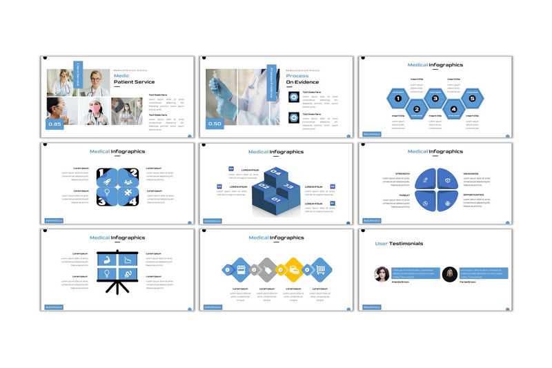 Pacchetto medico sano - modello PowerPoint medico - Caratteristiche Immagine 17