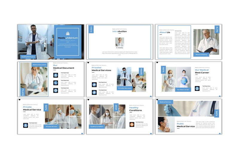 Pacchetto medico sano - modello PowerPoint medico - Caratteristiche Immagine 15