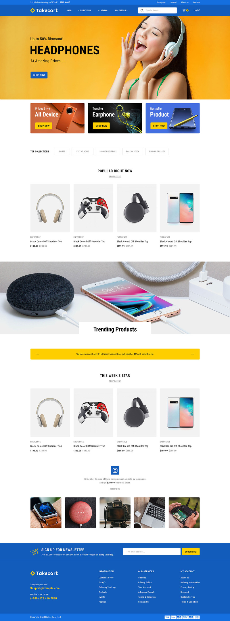 Cybemic - eCommerce PSD Template - Features Image 1
