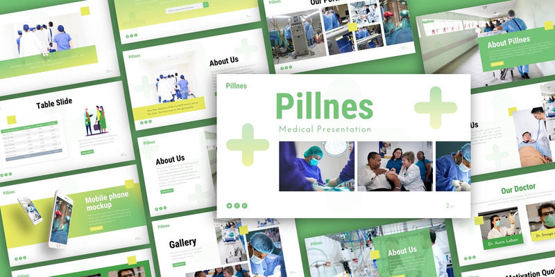 Modello PowerPoint - Presentazione medica di pillnes - Caratteristiche Immagine 1