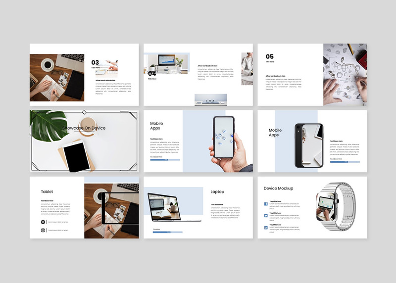 Корпоративный планировщик - Современный бизнес-план PowerPoint - Features Image 8