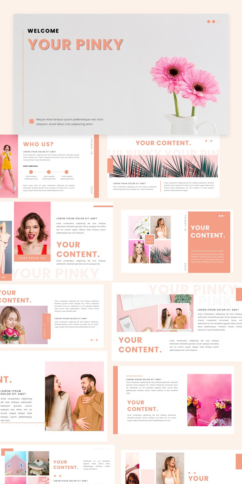 Powerpoint - Pinky Themes #175460 - TemplateMonster