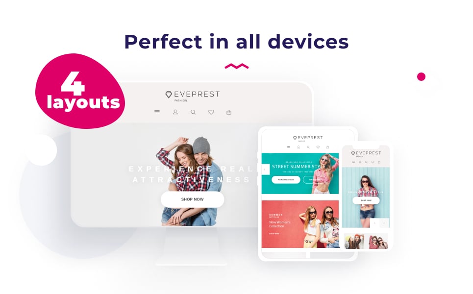 Eveprest Fashion 1.7 - Fashion Store PrestaShop Theme