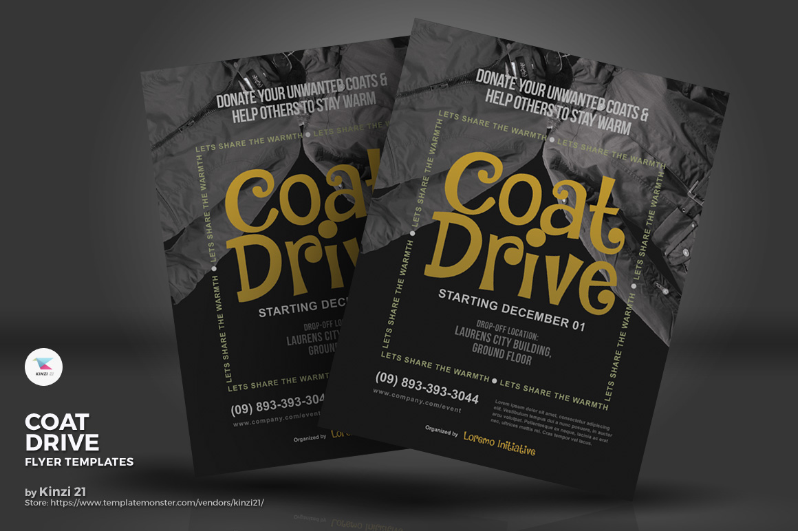 Sample Coat Drive Flyer