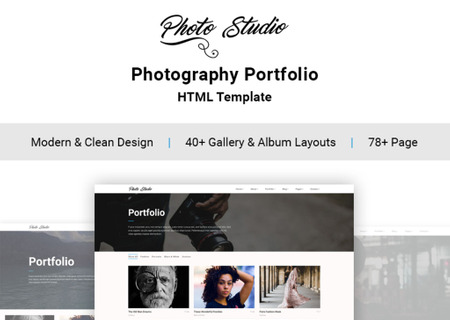 Photo Studio HTML5