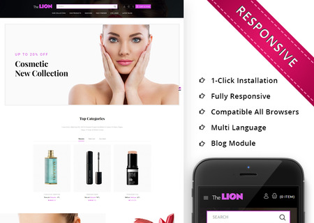Lion Cosmetic - Beauty Store