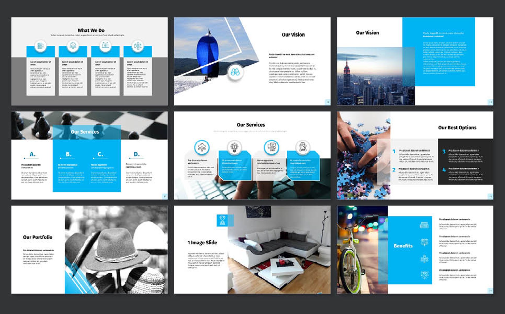 Flexible PowerPoint  Template 65151