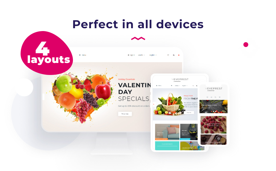 Eveprest Supermarket 1.7 - Supermarket Store PrestaShop Theme