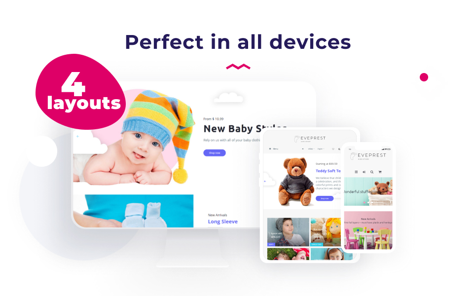 Eveprest Kids 1.7 - Kids Store PrestaShop Theme