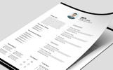 Minimal Resume/CV Resume Theme Small Screenshot Minimal Resume/CV Resume Template