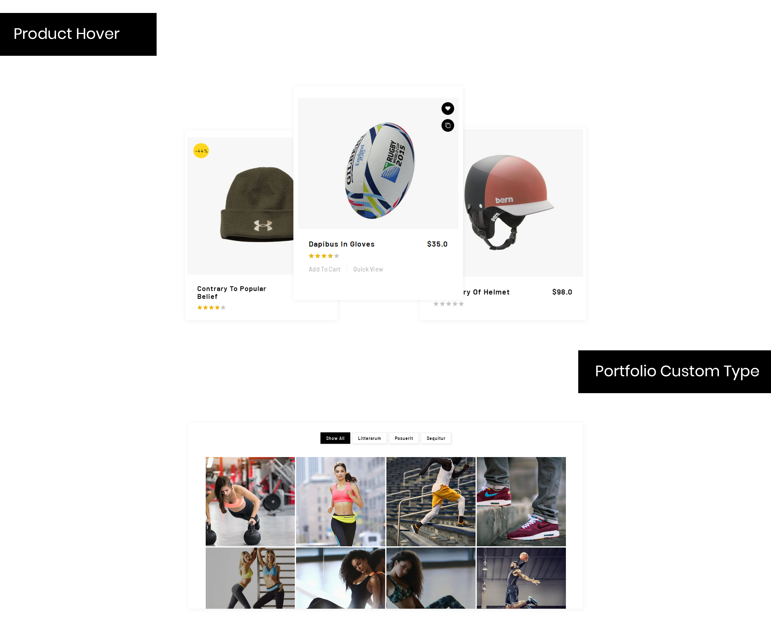 спортивная и многофункциональная тема woocommerce