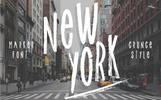 New York font! Tema Fuente Captura de Pantalla Pequeña Fuente para Sitio de Gráficos