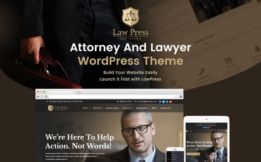 LawPress - Law Agency WordPress Theme