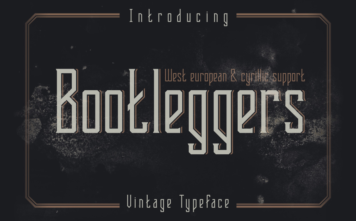 Bootleggers Font