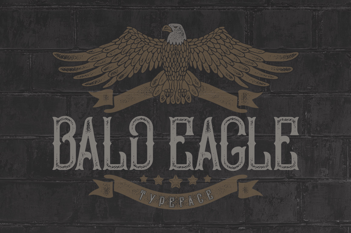 Bald Eagle Typeface Font