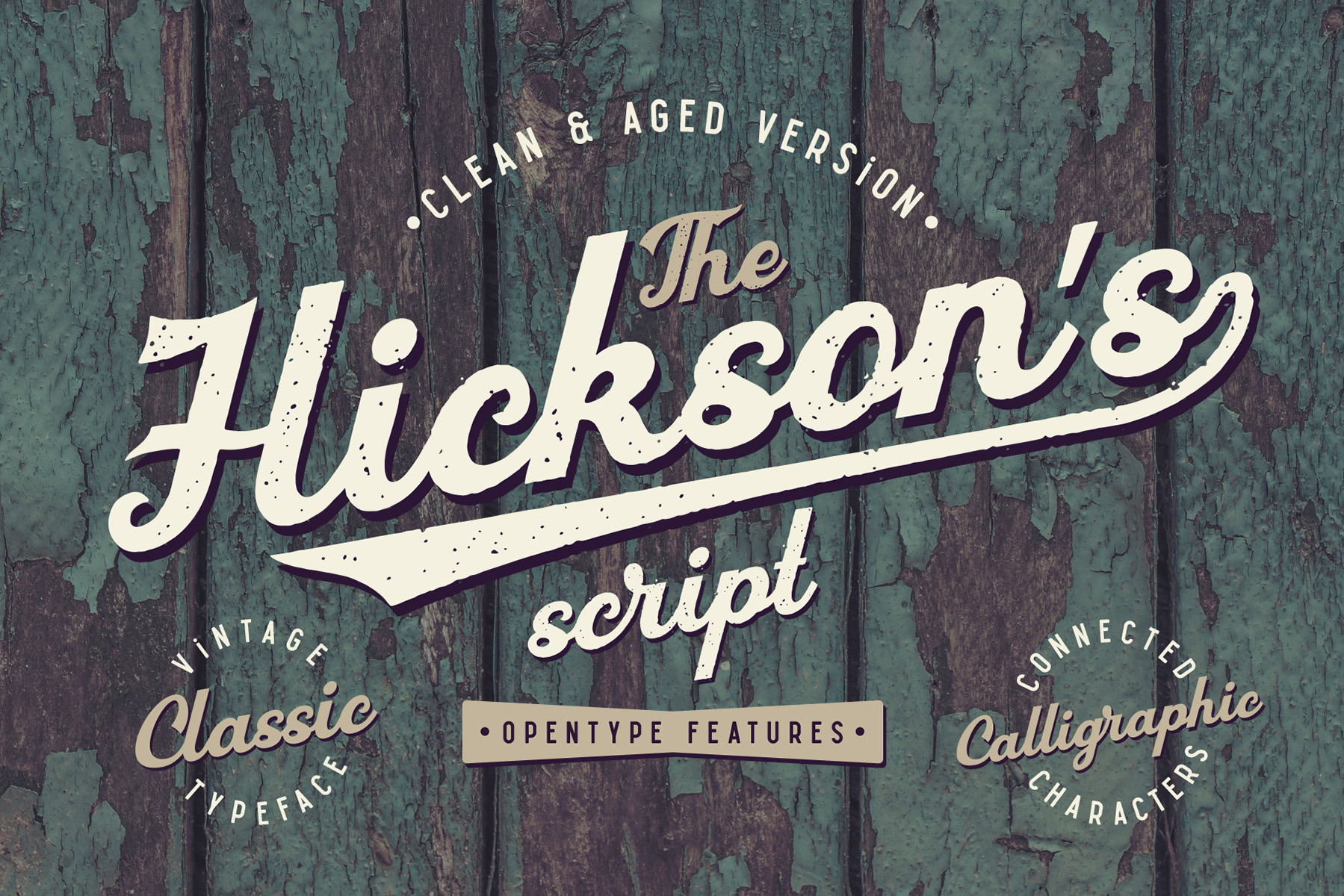 Hickson's Script + Bonus Font