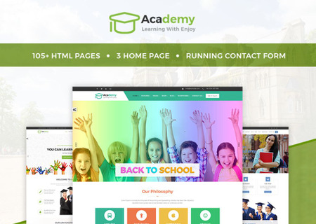Academy - Education, Learning Courses & Institute