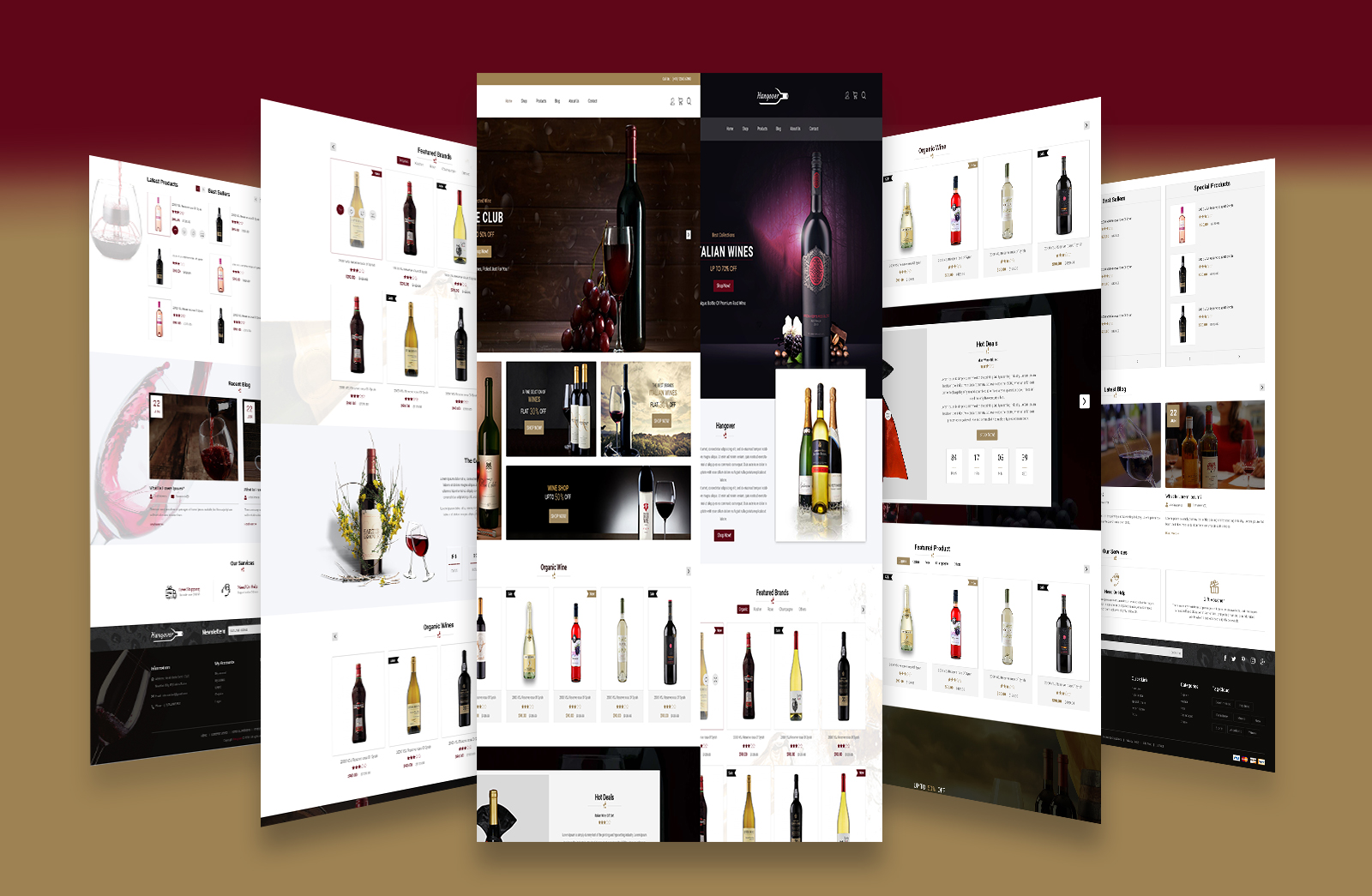 шаблон коммерческого сайта