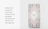 Floral Trifold Flyer Фирменный стиль Маленький скриншот Фирменный стиль "Floral Trifold Flyer"