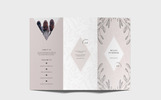 Floral Trifold Flyer Фирменный стиль Маленький скриншот Фирменный стиль "Floral Trifold Flyer"