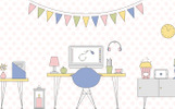 Flat Vector Scene Creator Illustration Vorlage Kleiner Screenshot Illustration namens "Flat Vector Scene Creator"