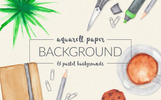 Watercolor Scene Creator Illustration Theme Kleiner Screenshot Illustration namens "Watercolor Scene Creator"