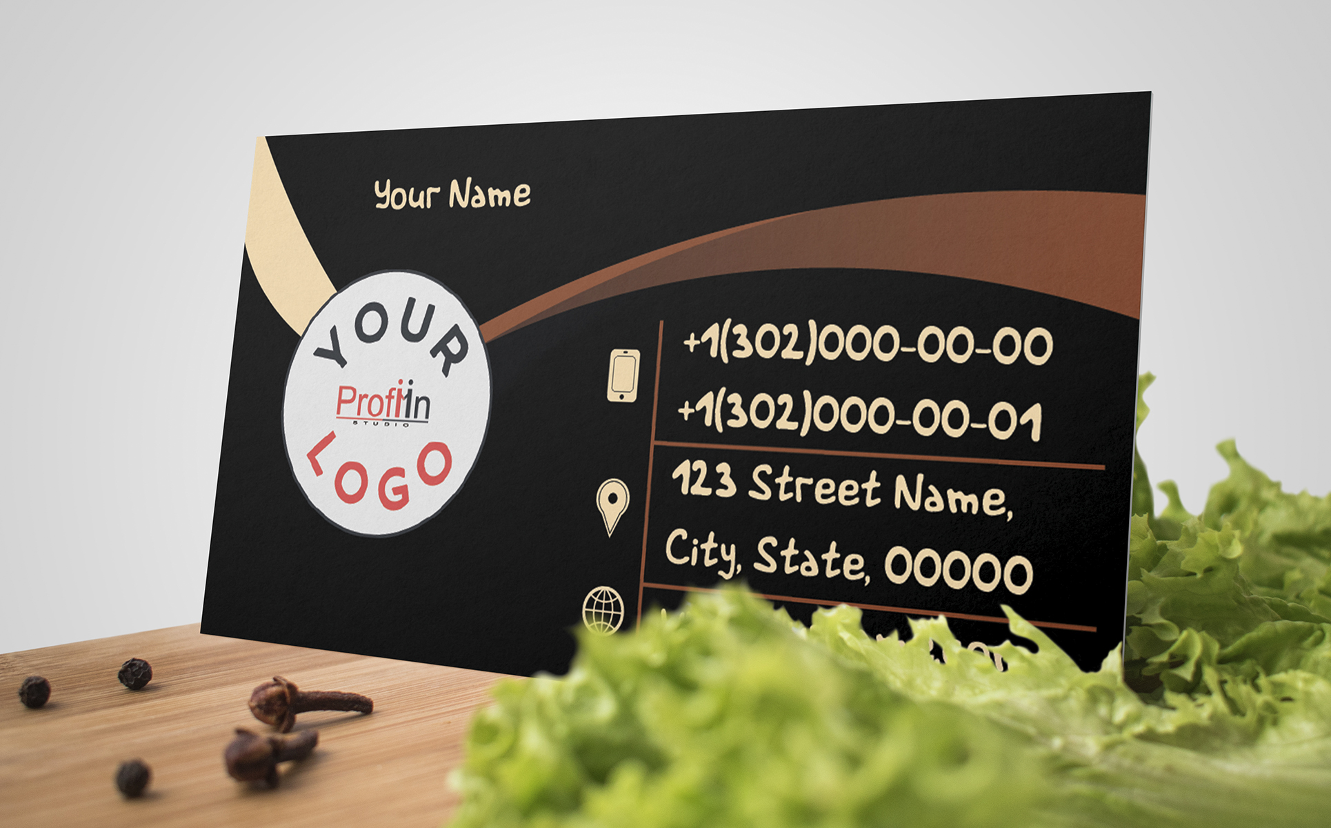 Download Фирменный стиль "Business Card Food - Corporate Identity Template" / Business Card Food - Corporate Identity Template - Фирменный стиль на тему графика card,abstract,logo,modern,office,corporate,identity,stationery,folder,brochure,branding,cover,business,food,burger,bistro,cafe,sandwich