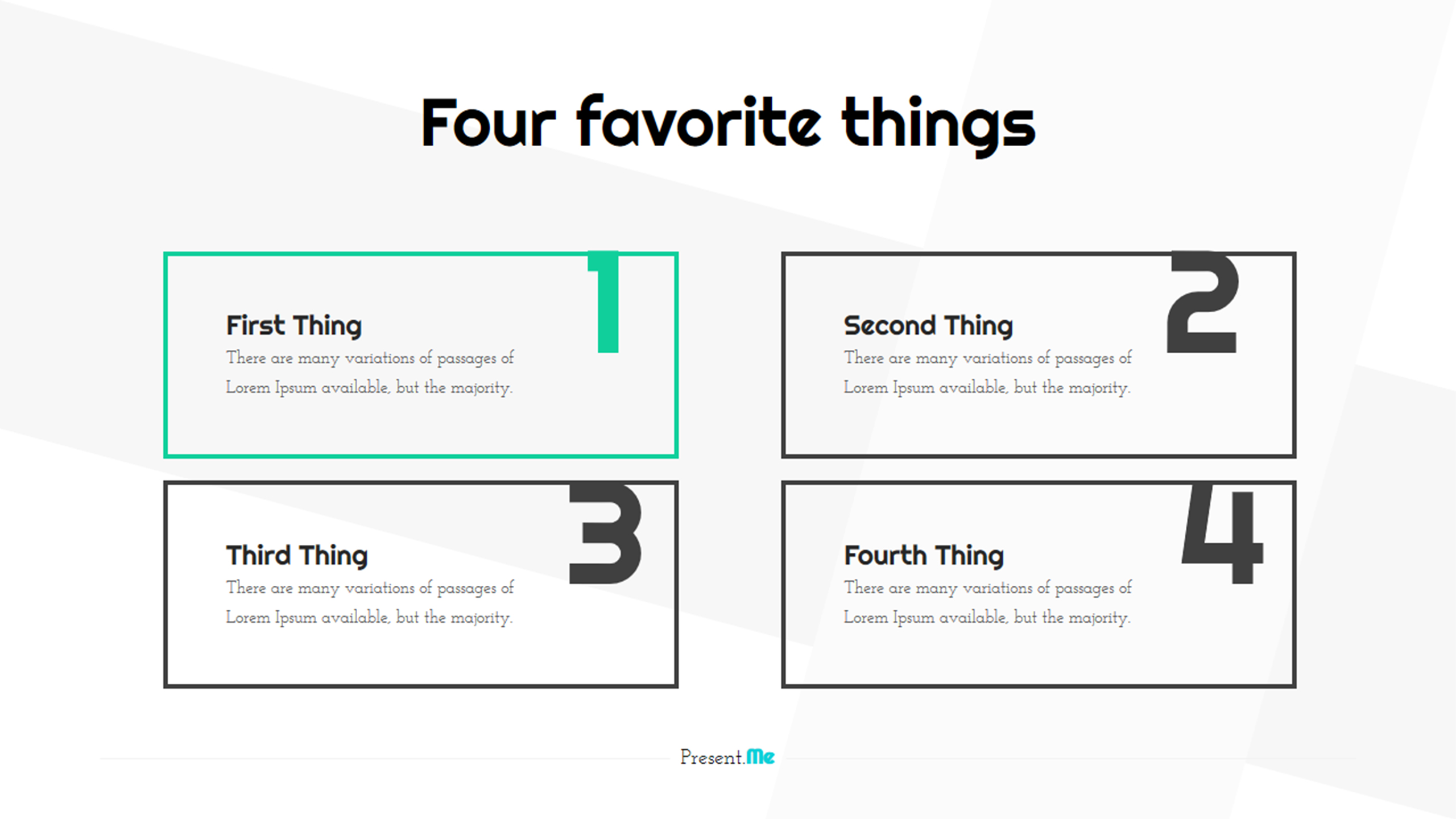 Amazing Lists - PowerPoint Template #65642