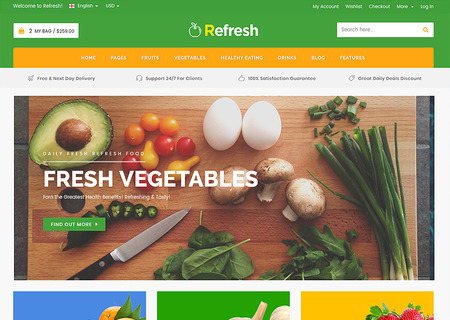 Refresh - Food & Restaurant
