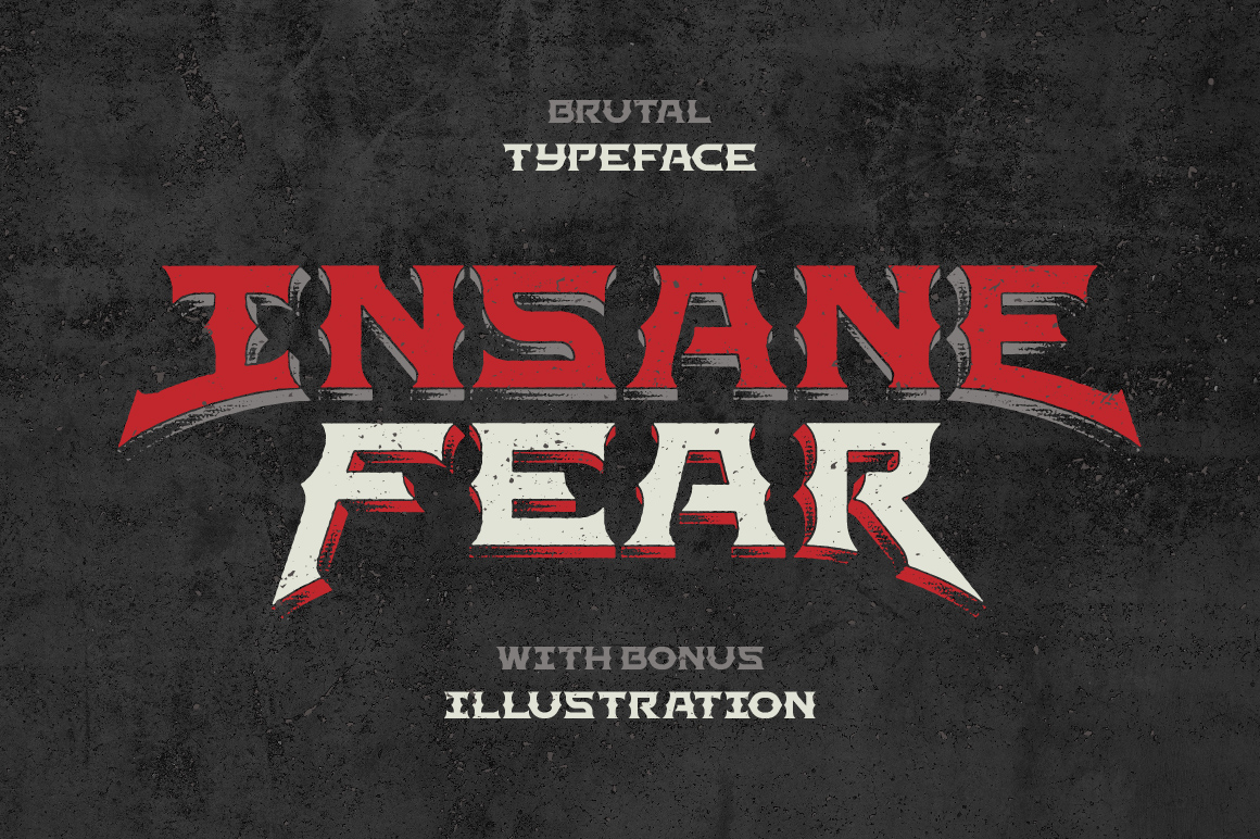 Insane Fear Font