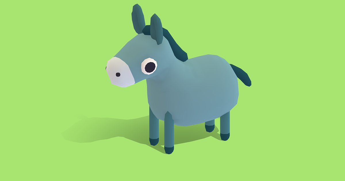 Farm Animals - Quirky Series 3D Model