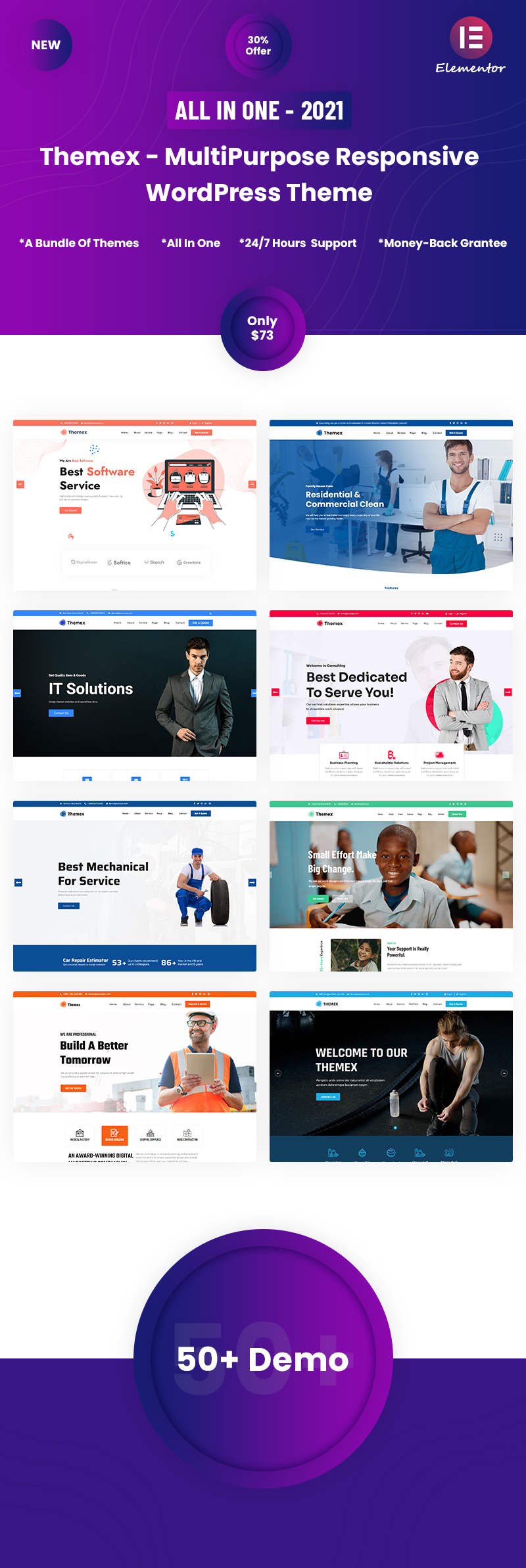 многоцелевой отзывчивый