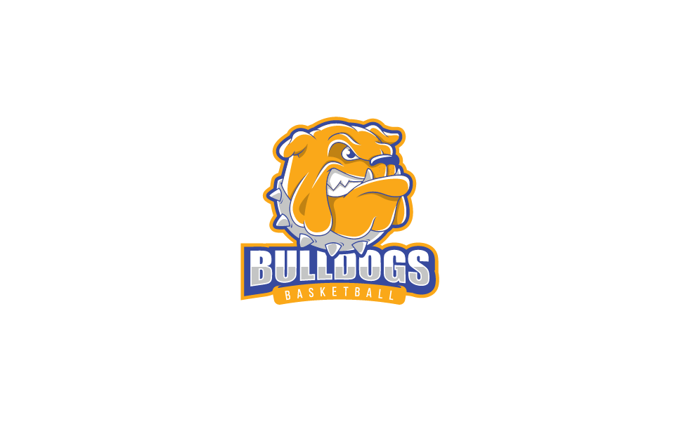 Download Шаблон логотипа "Bulldogs Logo Template" / Bulldogs Logo Template - Шаблон логотипа на тему графика bulldog,dog,sport,baseball,basketball,hockey,football,soccer,athletic,editable,vector,font,support,template,sports,logo