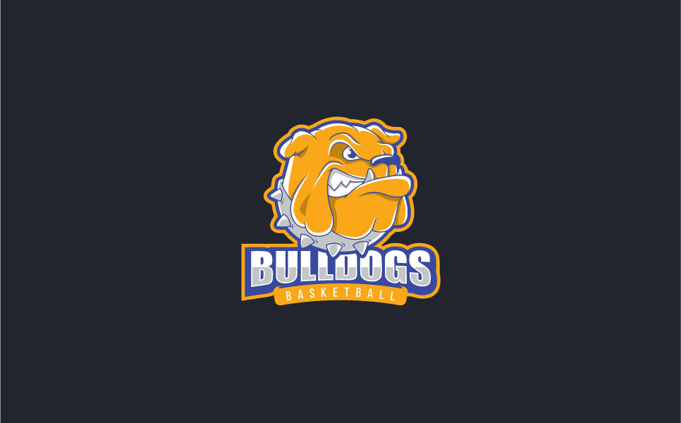 Download Шаблон логотипа "Bulldogs Logo Template" / Bulldogs Logo Template - Шаблон логотипа на тему графика bulldog,dog,sport,baseball,basketball,hockey,football,soccer,athletic,editable,vector,font,support,template,sports,logo
