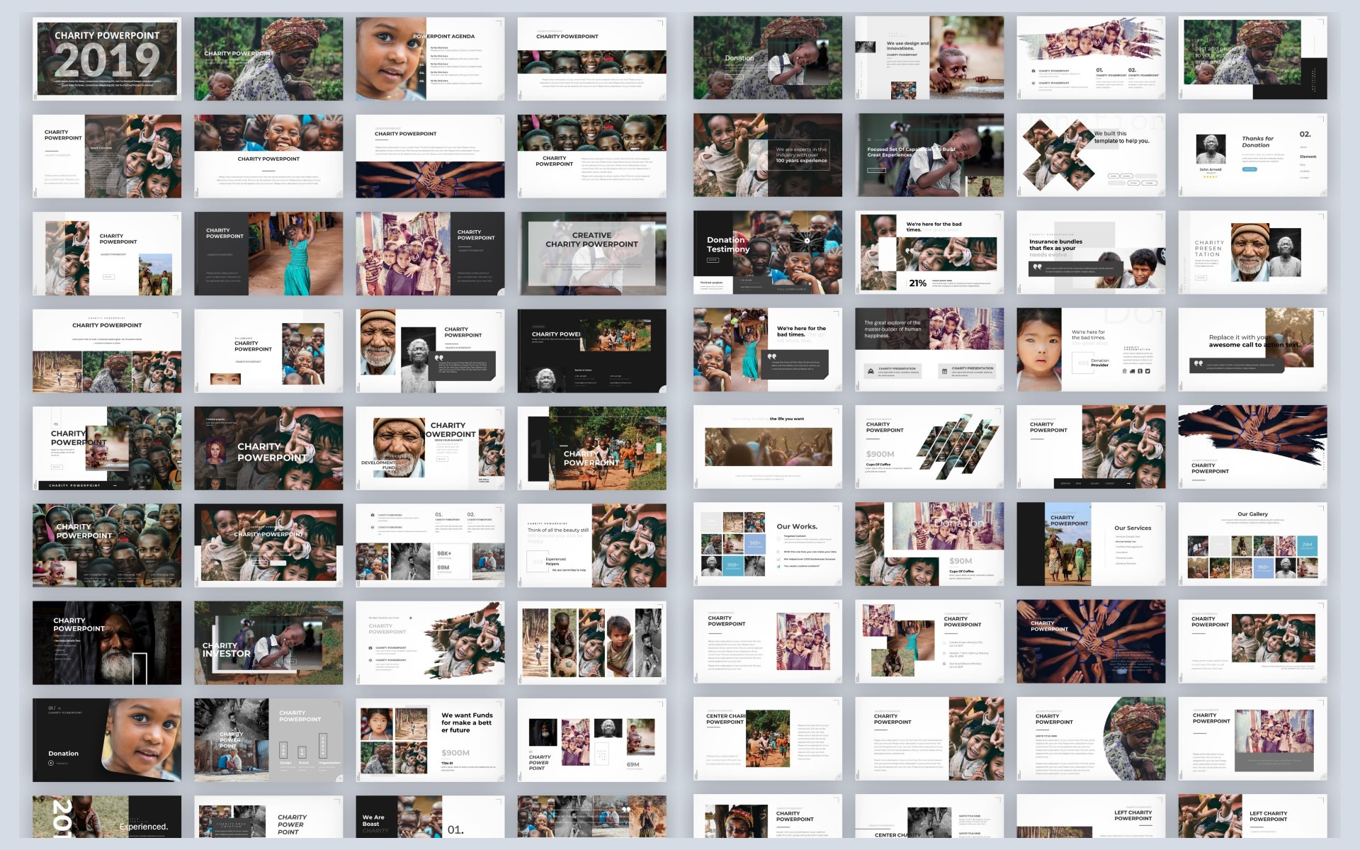  Charity PowerPoint Template Free Download Download Charity PowerPoint 