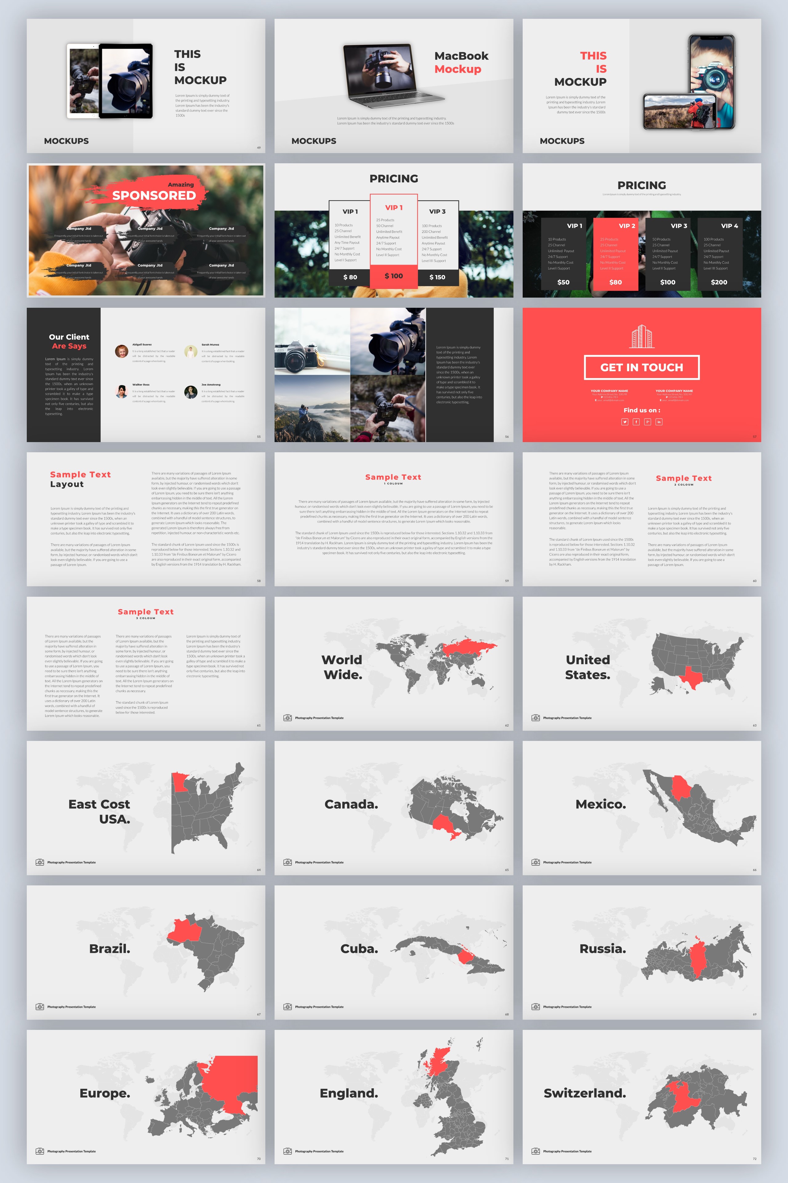 Photoly-Photograph PowerPoint Template #80538