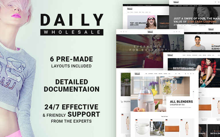 Daily Wholesale PrestaShop Theme