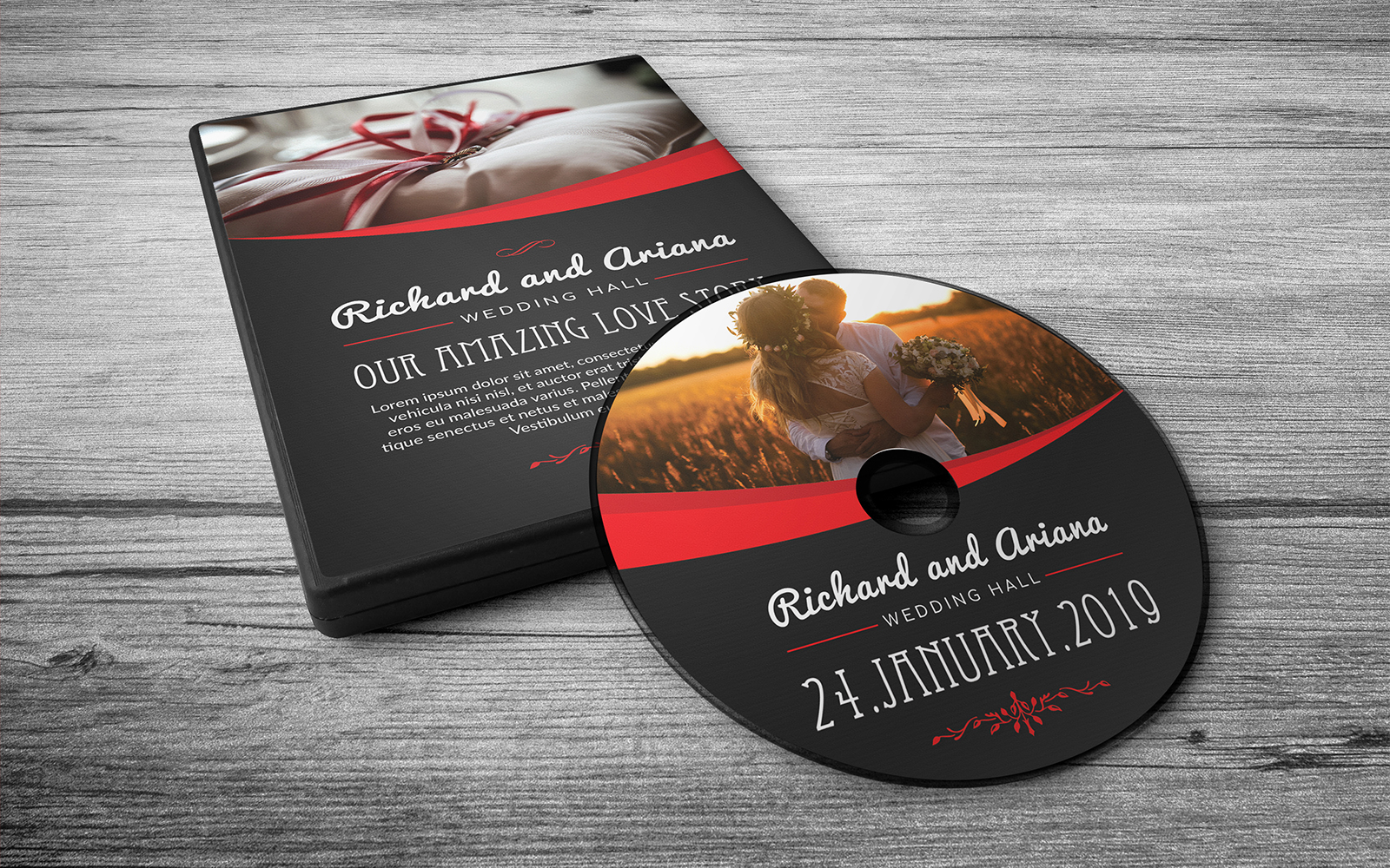 Download Фирменный стиль "Wedding DVD Cover (Dark &amp; Light Version) - Corporate Identity Template" / Wedding DVD Cover (Dark &amp; Light Version) - Corporate Identity Template - Фирменный стиль на тему графика wedding,invitation,event,template,greeting,dvd,dvd cover,cd cover,elegant,classic,disc,invite,decoration,couple,beautifull,flower,ceremony,marriage,artwork