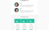 Business - Responsive Szablon Newsletter Mały zrzut ekranu Szablon Newsletter #64535 na temat: web design