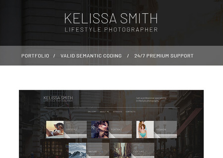 Photographer Portfolio HTML