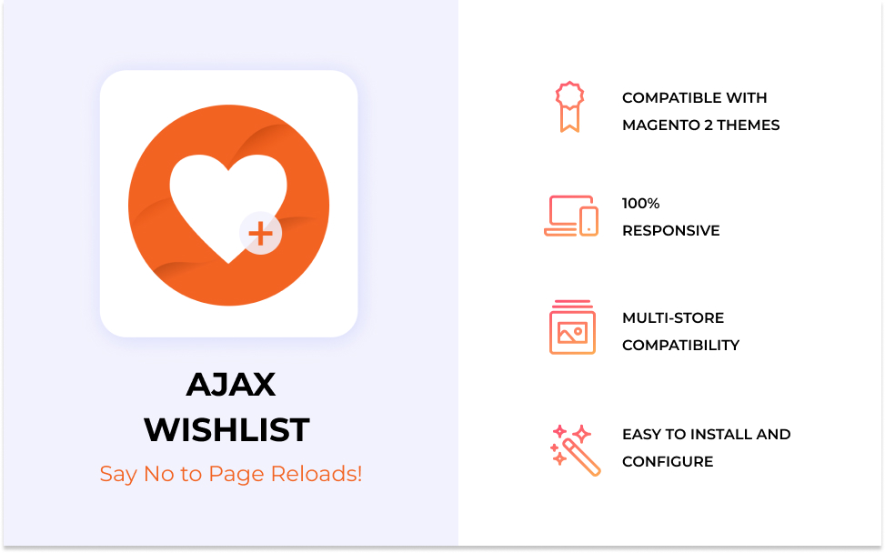 Zemez Ajax Wishlist Magento Extension