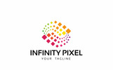 Infinity Pixel Logo Template Small Screenshot Infinity Pixel Logo Template