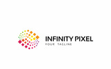 Infinity Pixel Logo Template Small Screenshot Infinity Pixel Logo Template
