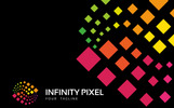 Infinity Pixel Logo Template Small Screenshot Infinity Pixel Logo Template