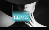 Elegance Beautiful PPTX Theme Small Screenshot Elegance PowerPoint Template
