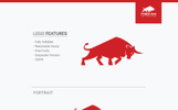 Power Bull Logo Theme Small Screenshot Power Bull Logo Template