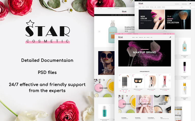 Star Cosmetic PrestaShop Theme